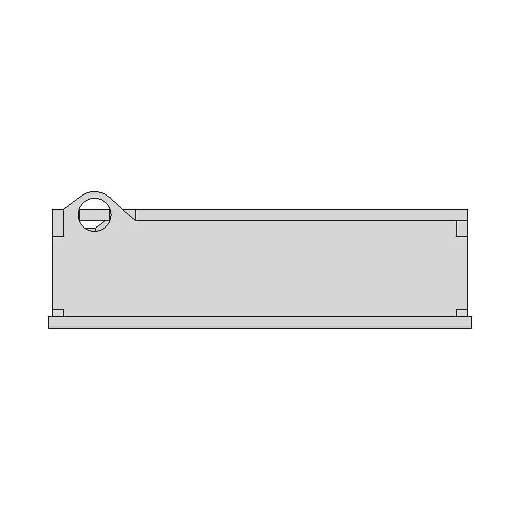 Cards Keeper Hinged For Skrew - Downloadable CAD Representation_0_90_degree_snapshot