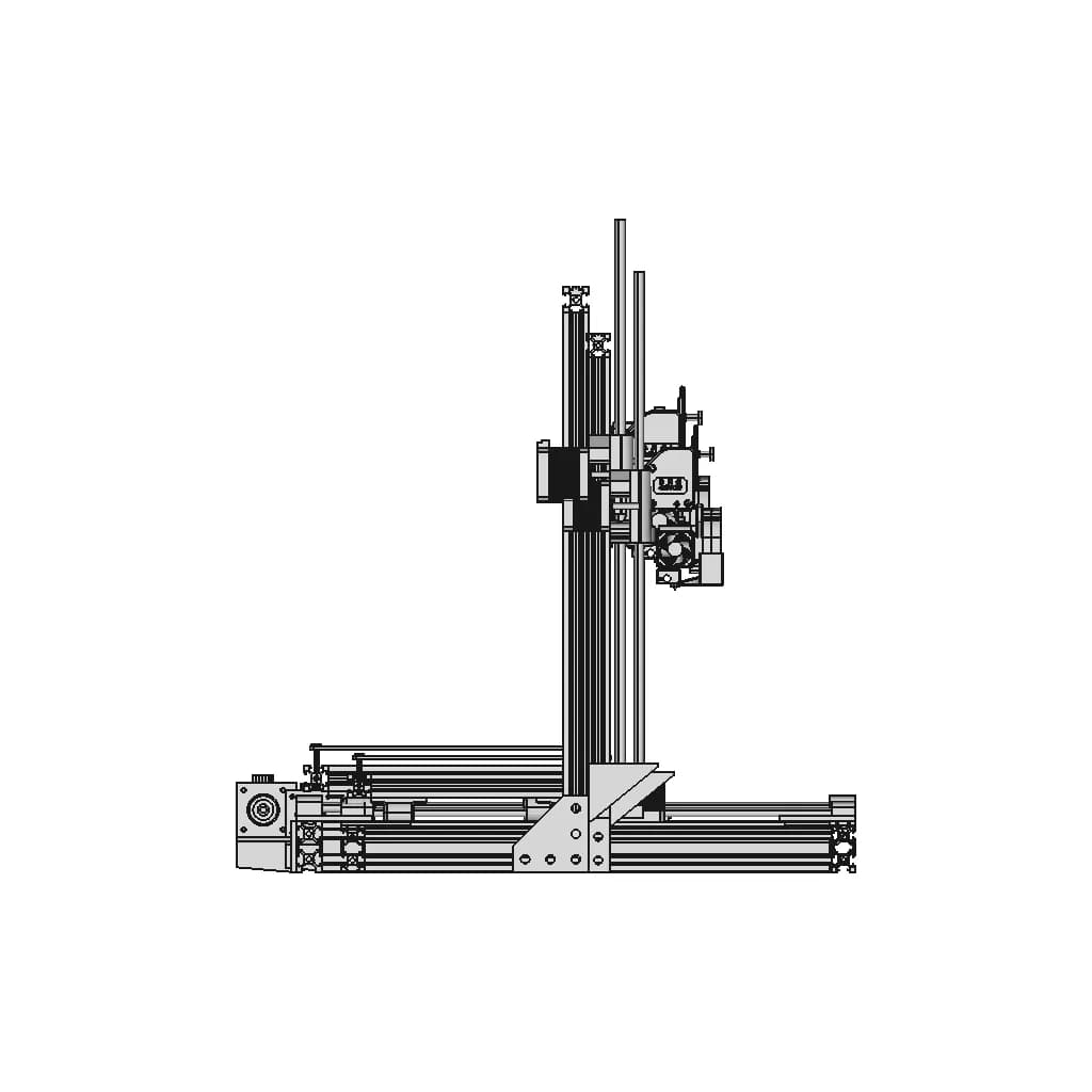 Diy 3D Printer - Standard Mechanical Component_0_270_degree_snapshot