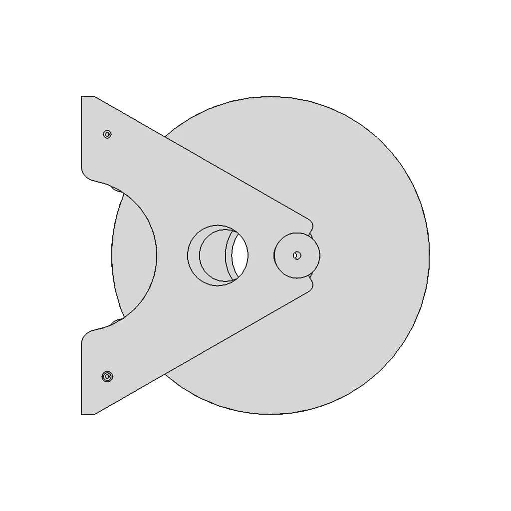 Filament Spool Support - Downloadable CAD Representation_0_270_degree_snapshot