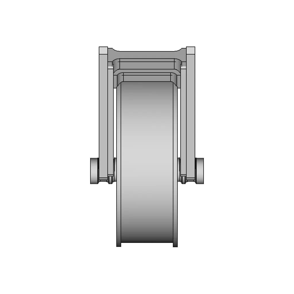 Filament Spool Support - Downloadable CAD Representation_270_0_degree_snapshot