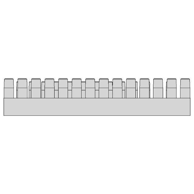 Nozzle Silicone Brush A1 Mini - Downloadable CAD Representation