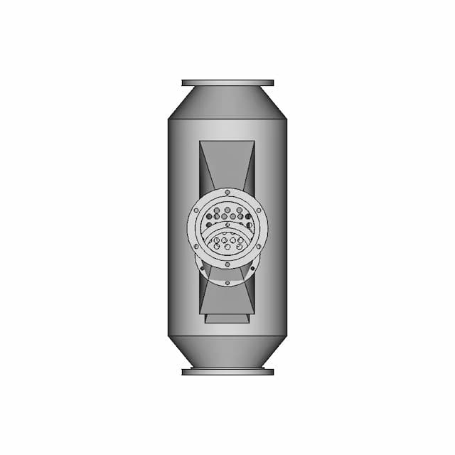 Gyroid Infilled Heat Exchanger - Standard Mechanical Component