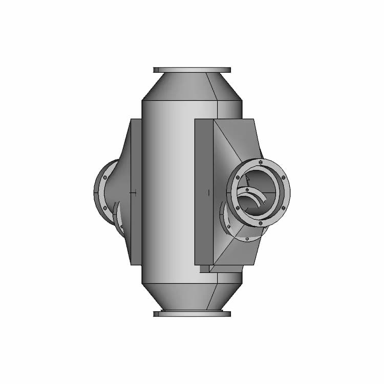 Gyroid Infilled Heat Exchanger - Standard Mechanical Component