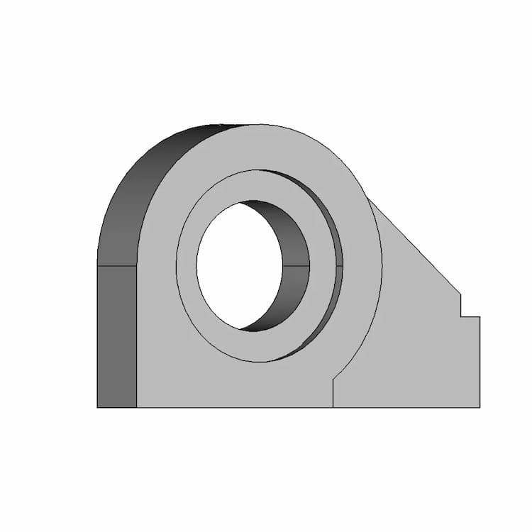 Drawing Exercise 9 - Standard Mechanical Component