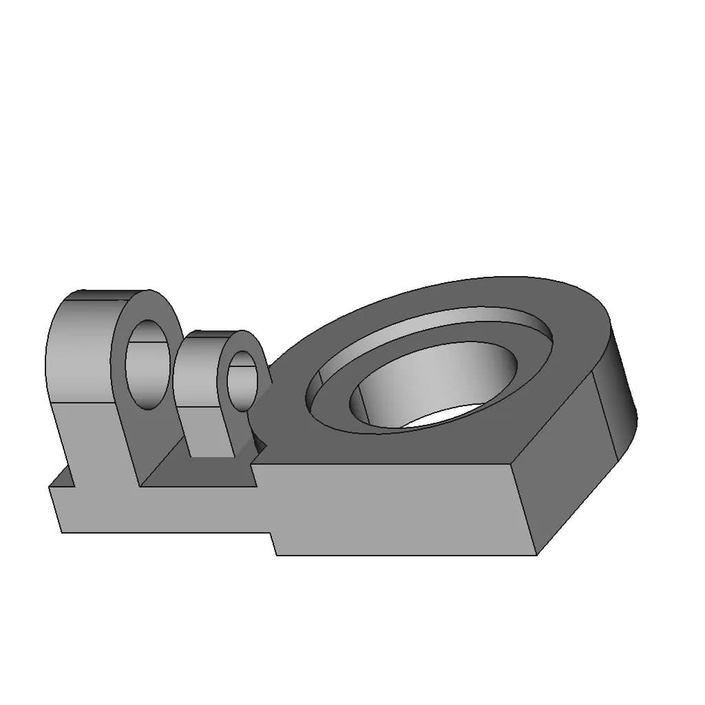 Drawing Exercise 9 - Standard Mechanical Component_60_30_degree_snapshot
