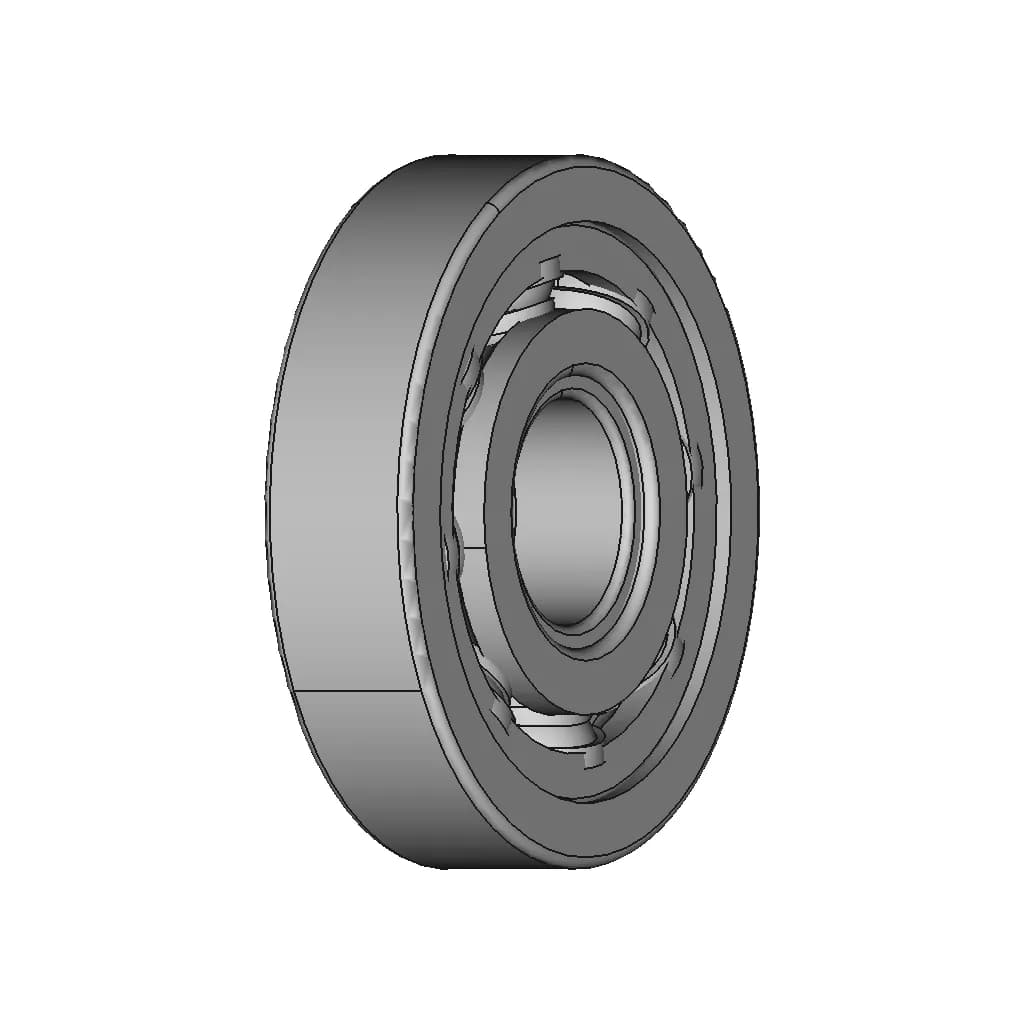 Ball Bearing - Standard Mechanical Component_60_30_degree_snapshot