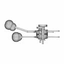 Renard R36-37-38 Engine Throttle - Standard Mechanical Component_0_270_degree_snapshot