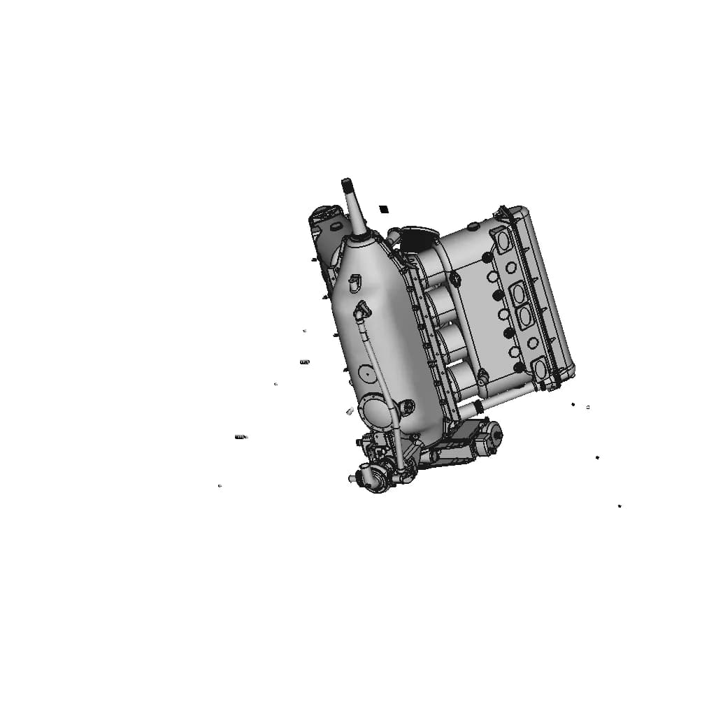 Hispano-Suiza 8F - Downloadable CAD Representation_60_30_degree_snapshot