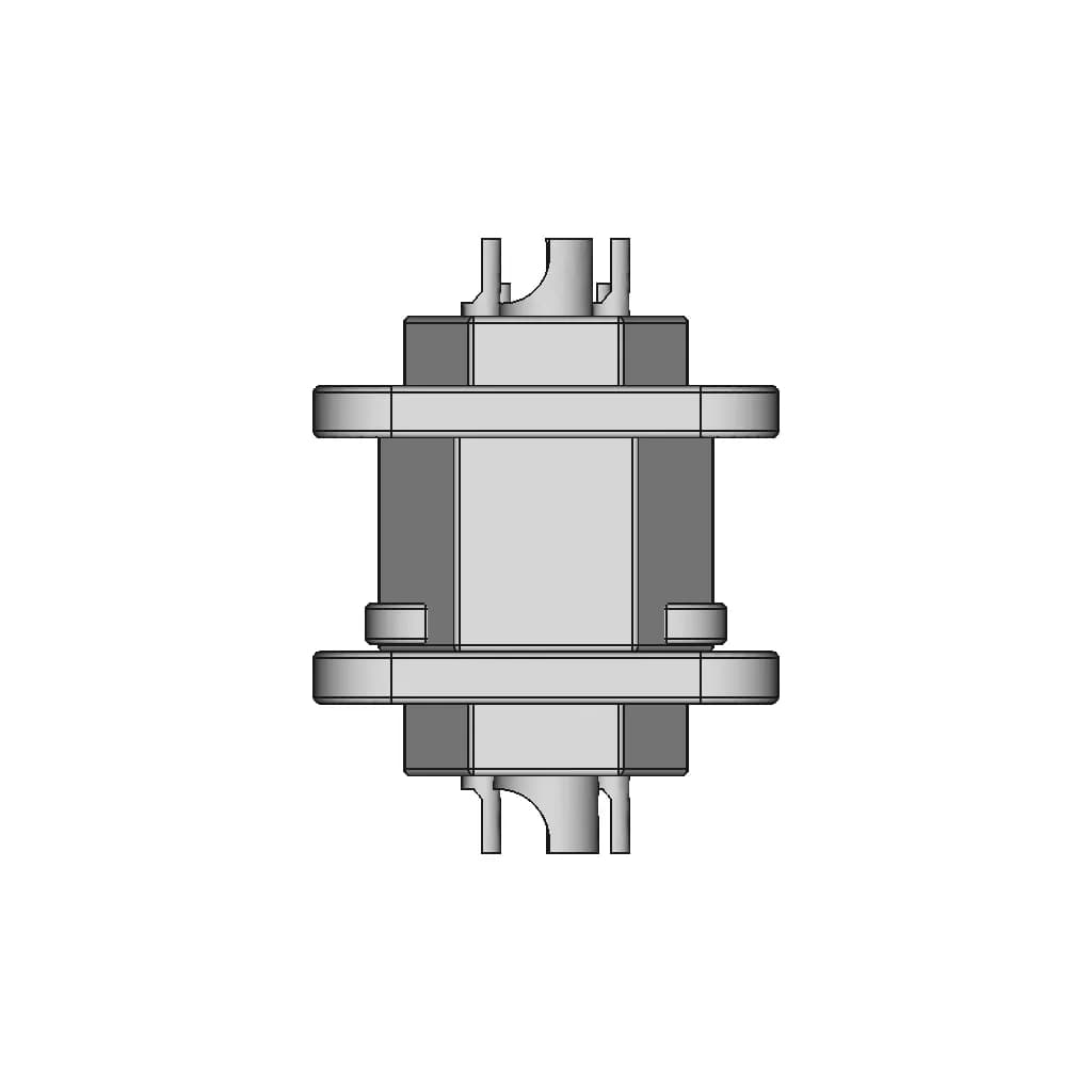 Hy2+8Y Multi Connector Panel Mount 30A/5A 500Vdc - Standard Mechanical Component_0_270_degree_snapshot