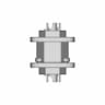 Hy2+8Y Multi Connector Panel Mount 30A/5A 500Vdc - Standard Mechanical Component_0_270_degree_snapshot