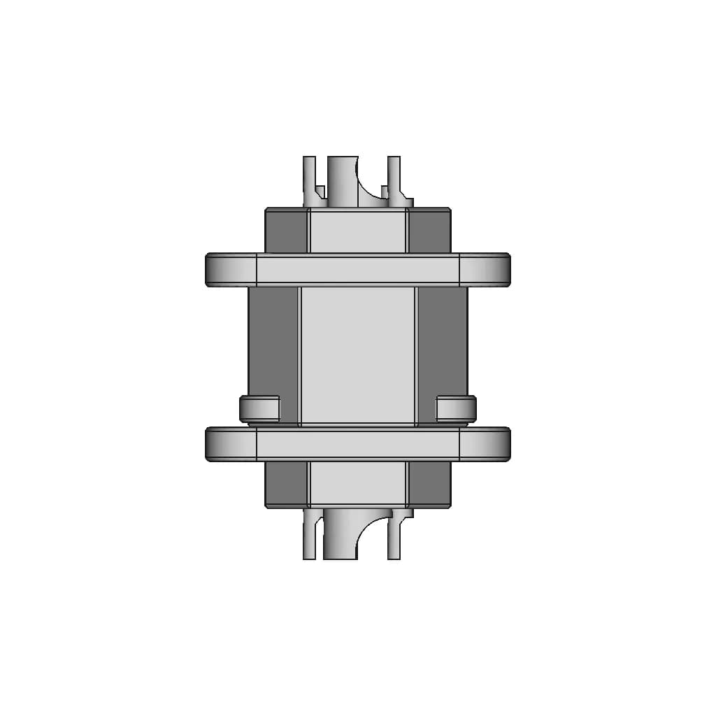 Hy2+8Y Multi Connector Panel Mount 30A/5A 500Vdc - Standard Mechanical Component_0_90_degree_snapshot