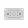 Hy2+8Y Multi Connector Panel Mount 30A/5A 500Vdc - Standard Mechanical Component_90_0_degree_snapshot