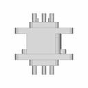 Jy6P 6 Pin Multi Connector Panel Mount 5A 500Vdc - Standard Mechanical Component_0_0_degree_snapshot