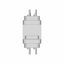 Jy6P 6 Pin Multi Connector Panel Mount 5A 500Vdc - Standard Mechanical Component_0_270_degree_snapshot