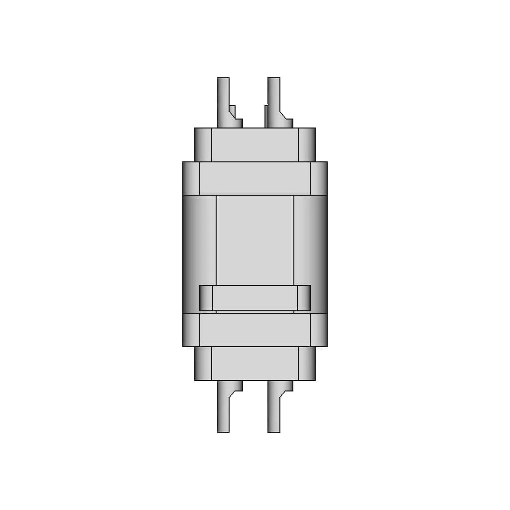 Jy6P 6 Pin Multi Connector Panel Mount 5A 500Vdc - Standard Mechanical Component_0_90_degree_snapshot