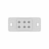 Jy6P 6 Pin Multi Connector Panel Mount 5A 500Vdc - Standard Mechanical Component_90_0_degree_snapshot