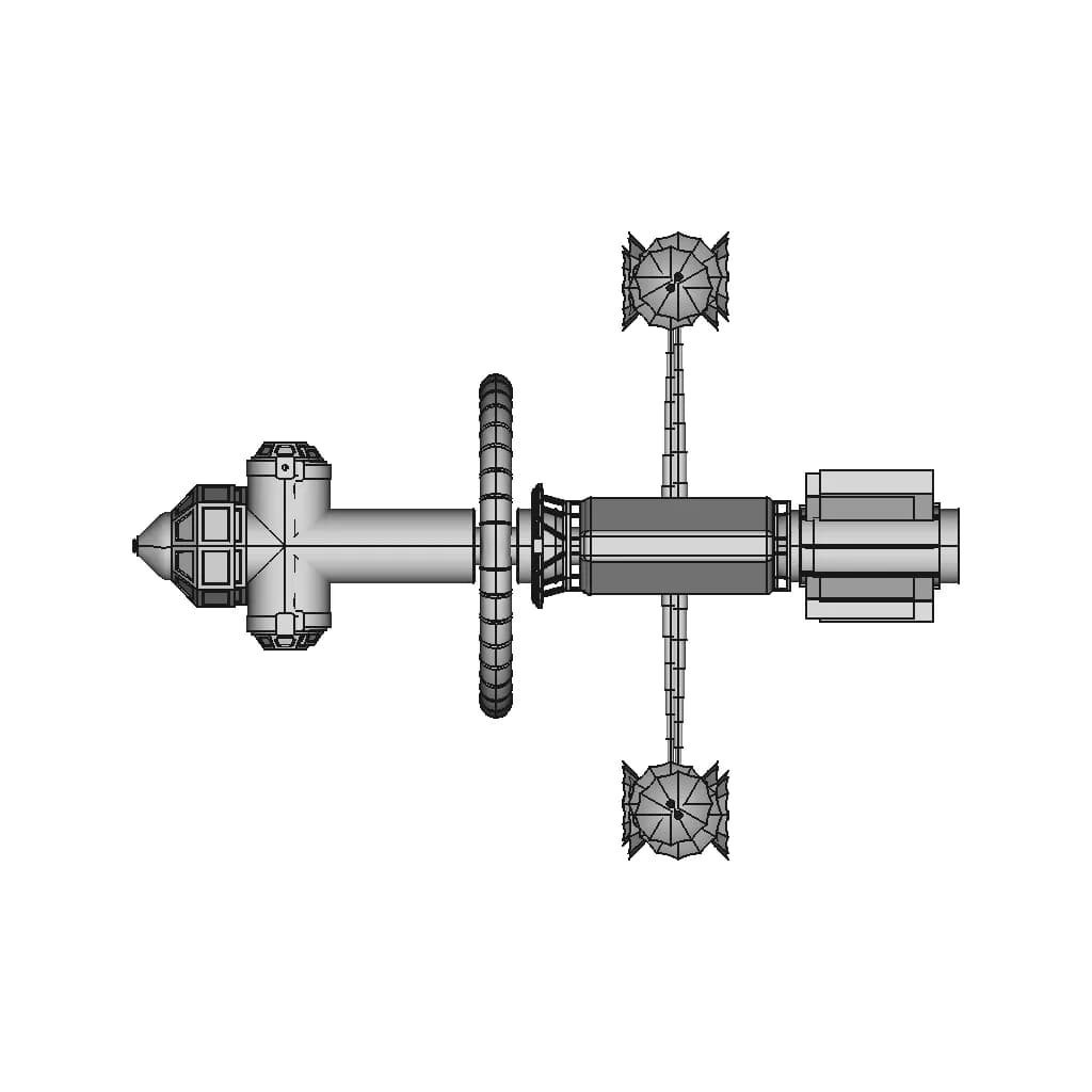 Space Station - Standard Mechanical Component_0_0_degree_snapshot