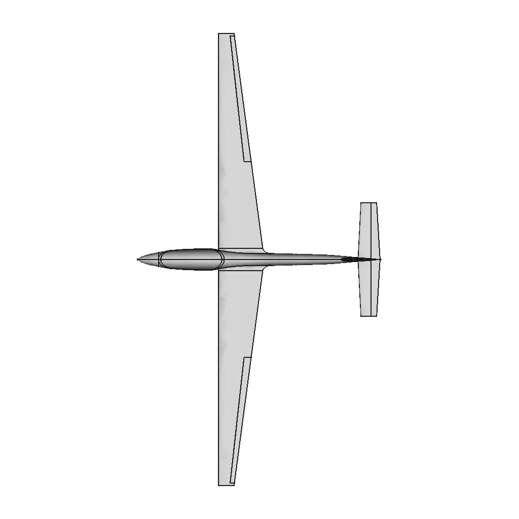 Swift S1 With Retract Landing Gear | 3D Engineering Design File_0_0_degree_snapshot