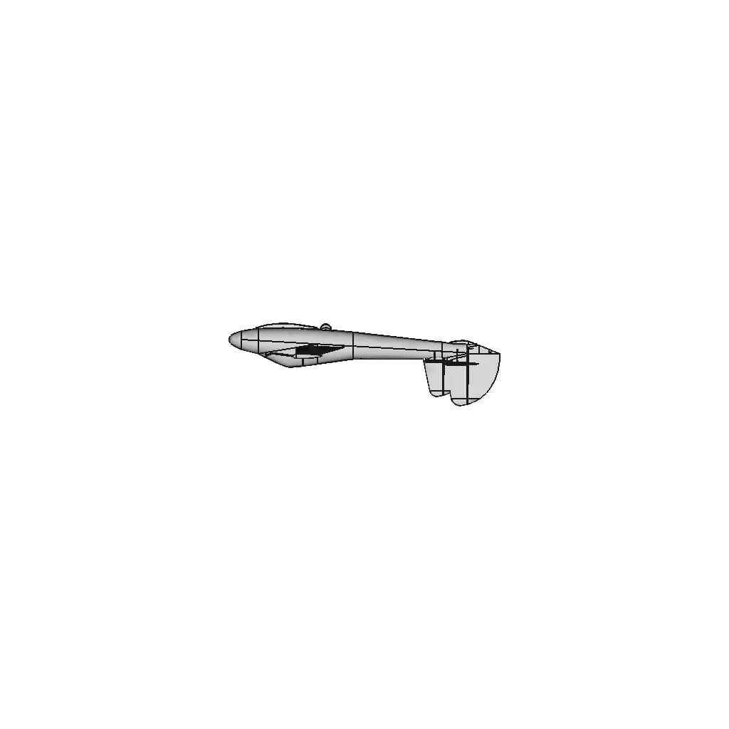 Rubik R-22S Június-18 1/3 Semiscale Rc Glider - Standard Mechanical Component_270_0_degree_snapshot