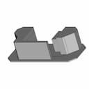 Mg90S Micro Servo Holder | 3D Engineering Design File_60_30_degree_snapshot