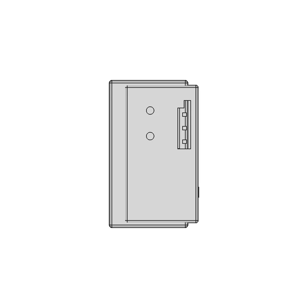 Frsky X8R - Downloadable CAD Representation_0_0_degree_snapshot