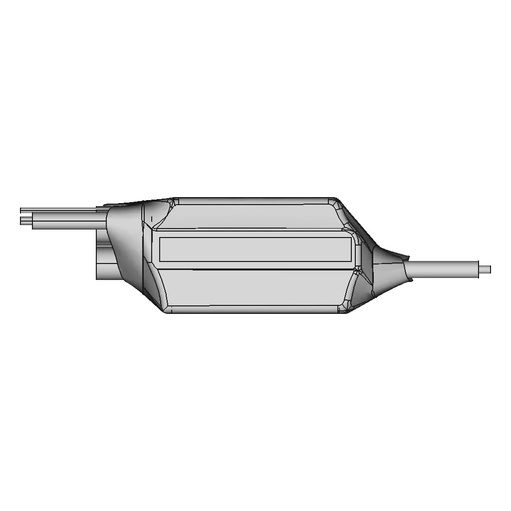 Hobbyking Red Brick 200A (2~6S) Esc V2 | 3D Engineering Design File_0_0_degree_snapshot