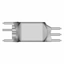 Hobbyking Red Brick 200A (2~6S) Esc V2 | 3D Engineering Design File_90_0_degree_snapshot