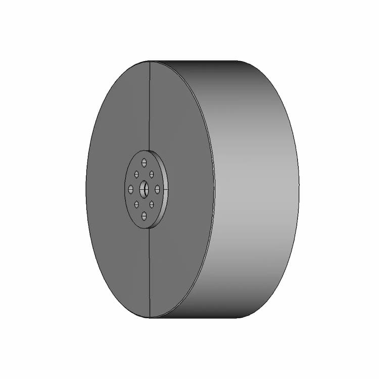 Mad V128 Evtol Uav Drone Motor | High-Quality CAD Model