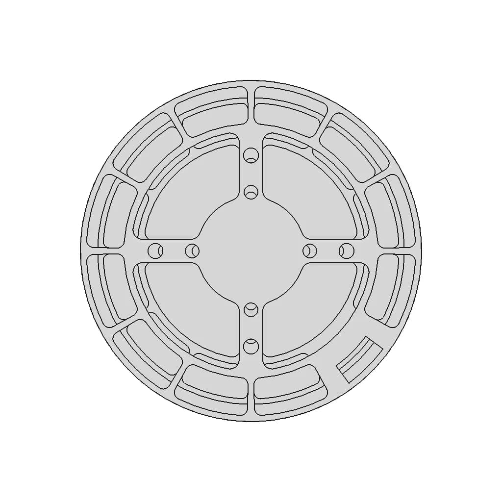 Mad V128 Evtol Uav Drone Motor | High-Quality CAD Model_0_270_degree_snapshot