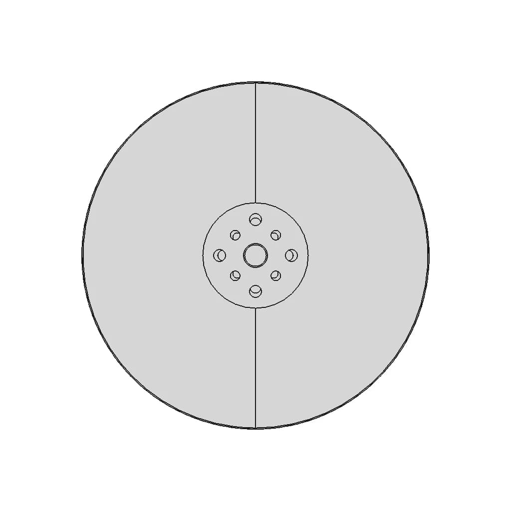 Mad V128 Evtol Uav Drone Motor | High-Quality CAD Model_0_90_degree_snapshot