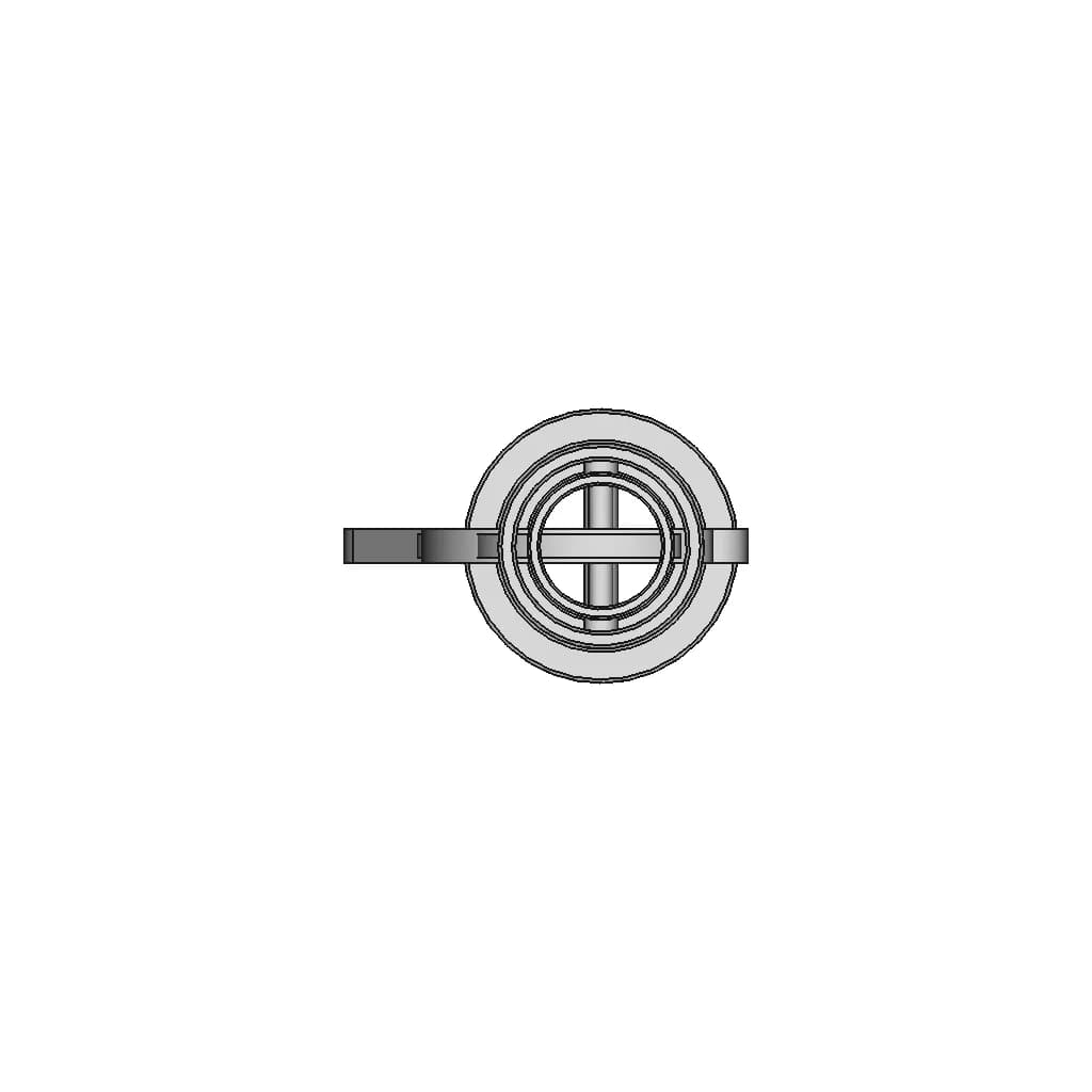 Topmodel Cz 05014 Tow Hook - Downloadable CAD Representation_0_90_degree_snapshot
