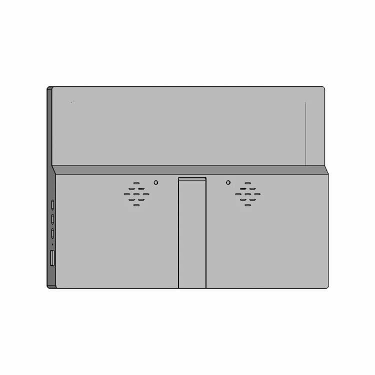 Portable Led Touchscreen Monitor - Downloadable CAD Representation
