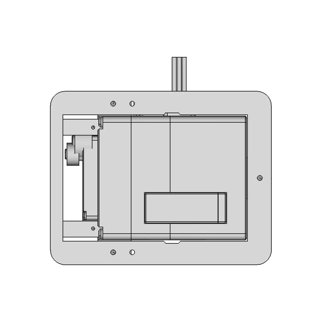 Savöx Sg-0211Mg Digital Glider Servo - Downloadable CAD Representation_270_0_degree_snapshot