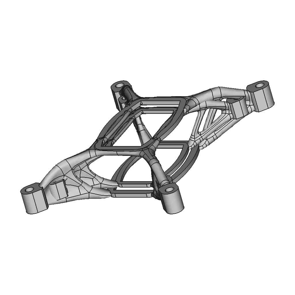 Drone Frame - Standard Mechanical Component_60_30_degree_snapshot