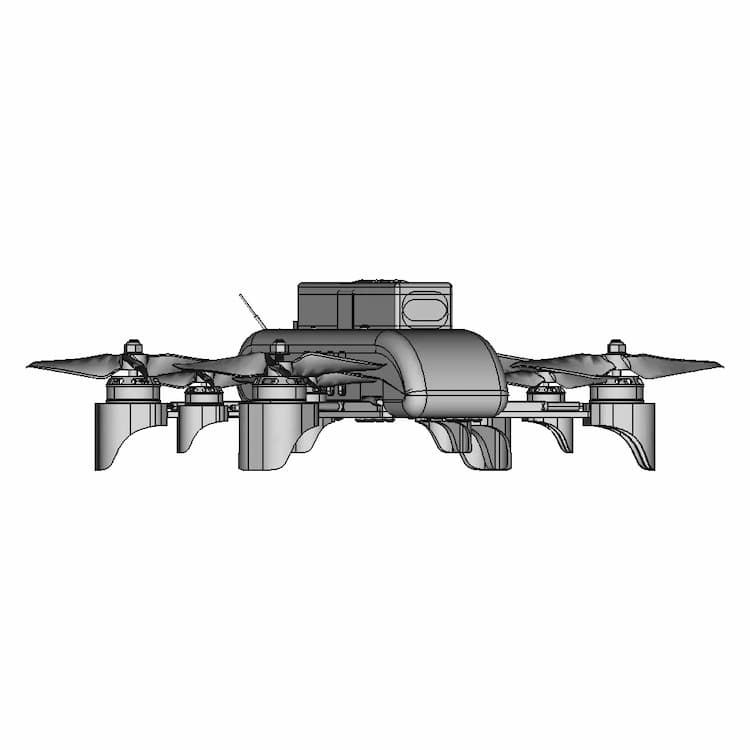 Drone 250Mm - Simple | 3D Engineering Design File