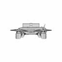 Drone 250Mm - Simple | 3D Engineering Design File_0_270_degree_snapshot