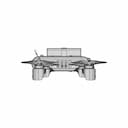 Drone 250Mm - Simple | 3D Engineering Design File_0_90_degree_snapshot