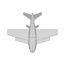 Rc Plane Model - Xps Foam - Student Model | 3D Engineering Design File_270_0_degree_snapshot