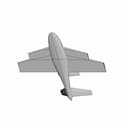 Rc Plane Model - Xps Foam - Student Model | 3D Engineering Design File_60_30_degree_snapshot