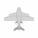 Rc Plane Model - Xps Foam - Student Model | 3D Engineering Design File_90_0_degree_snapshot