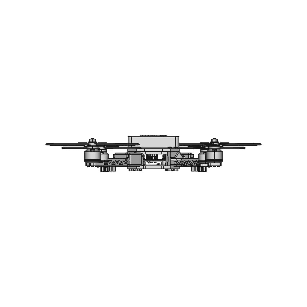 Quadcopter Drone Design - Standard Mechanical Component_0_0_degree_snapshot