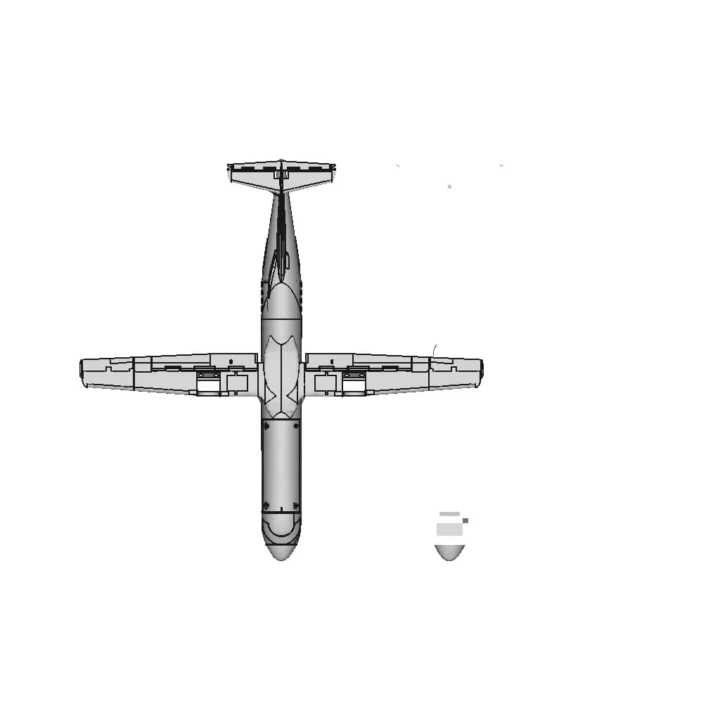 Rc Atr 72 | High-Quality CAD Model_0_0_degree_snapshot