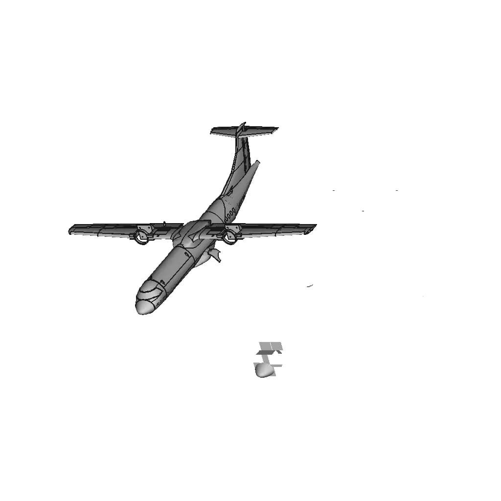 Rc Atr 72 | High-Quality CAD Model_60_30_degree_snapshot