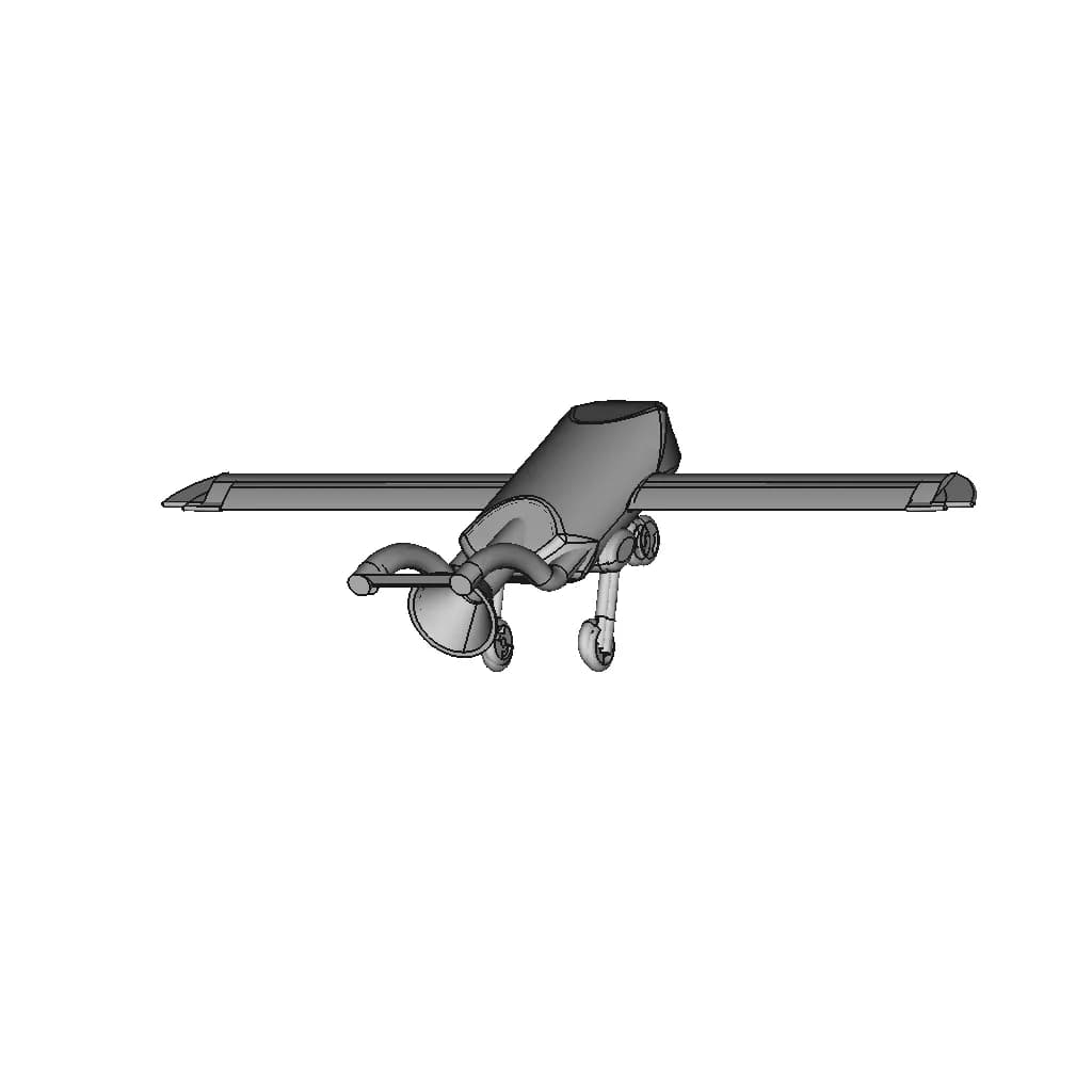 Drone Reactor - Downloadable CAD Representation_60_30_degree_snapshot