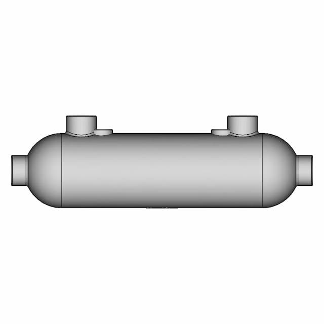 Shell And Tube Cryogenic Heat Exchanger (Ict) | High-Quality CAD Model