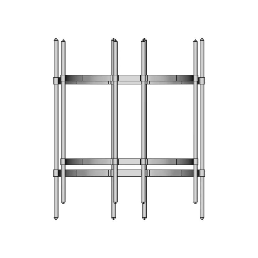 F450/F550 Quadcopter High Landing Gear - Downloadable CAD Representation
