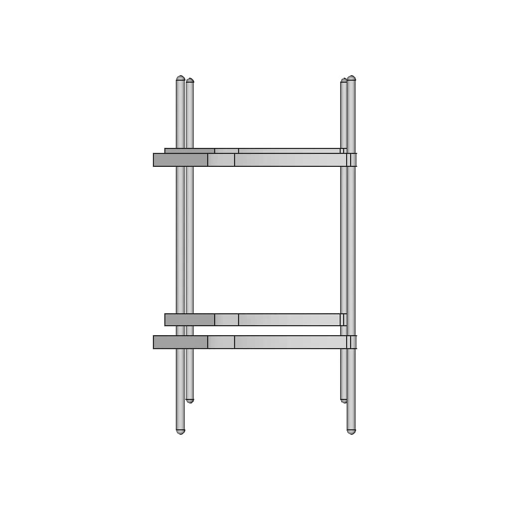 F450/F550 Quadcopter High Landing Gear - Downloadable CAD Representation_0_270_degree_snapshot