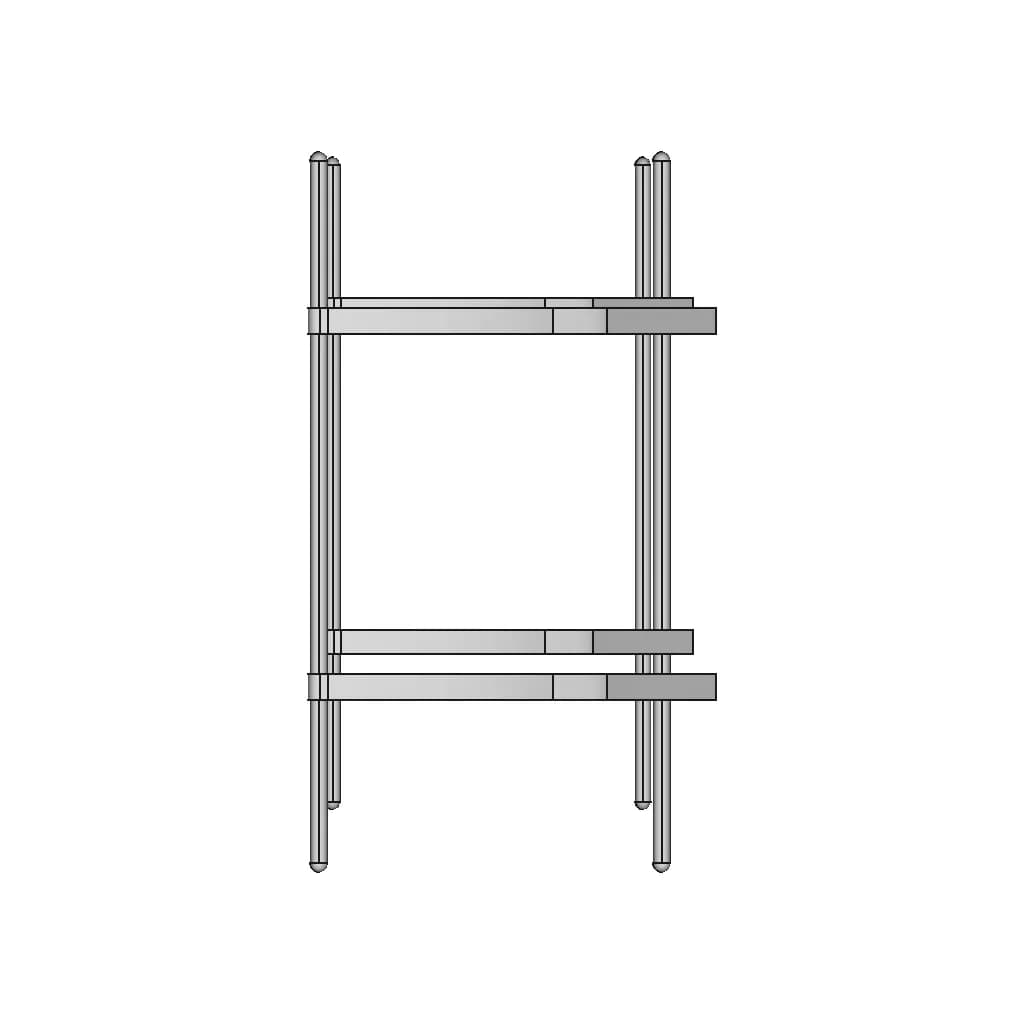 F450/F550 Quadcopter High Landing Gear - Downloadable CAD Representation_0_90_degree_snapshot
