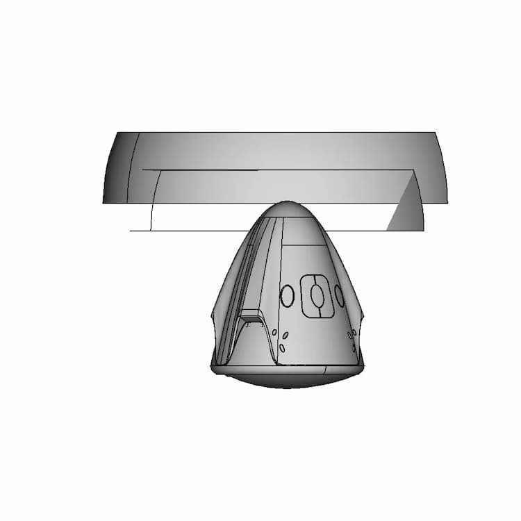Space Capsule - Downloadable CAD Representation