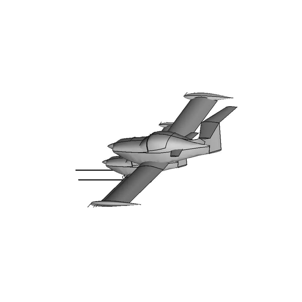 Polliwagen Experimental Aircraft - Standard Mechanical Component_60_30_degree_snapshot